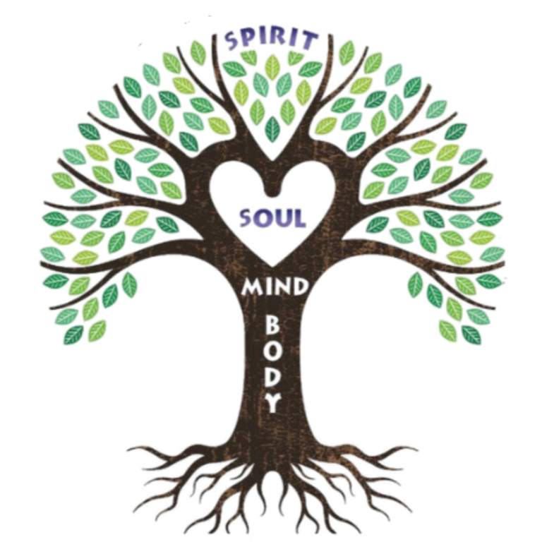 Joyful Balance Holistic Healing Tree Logo Transparent